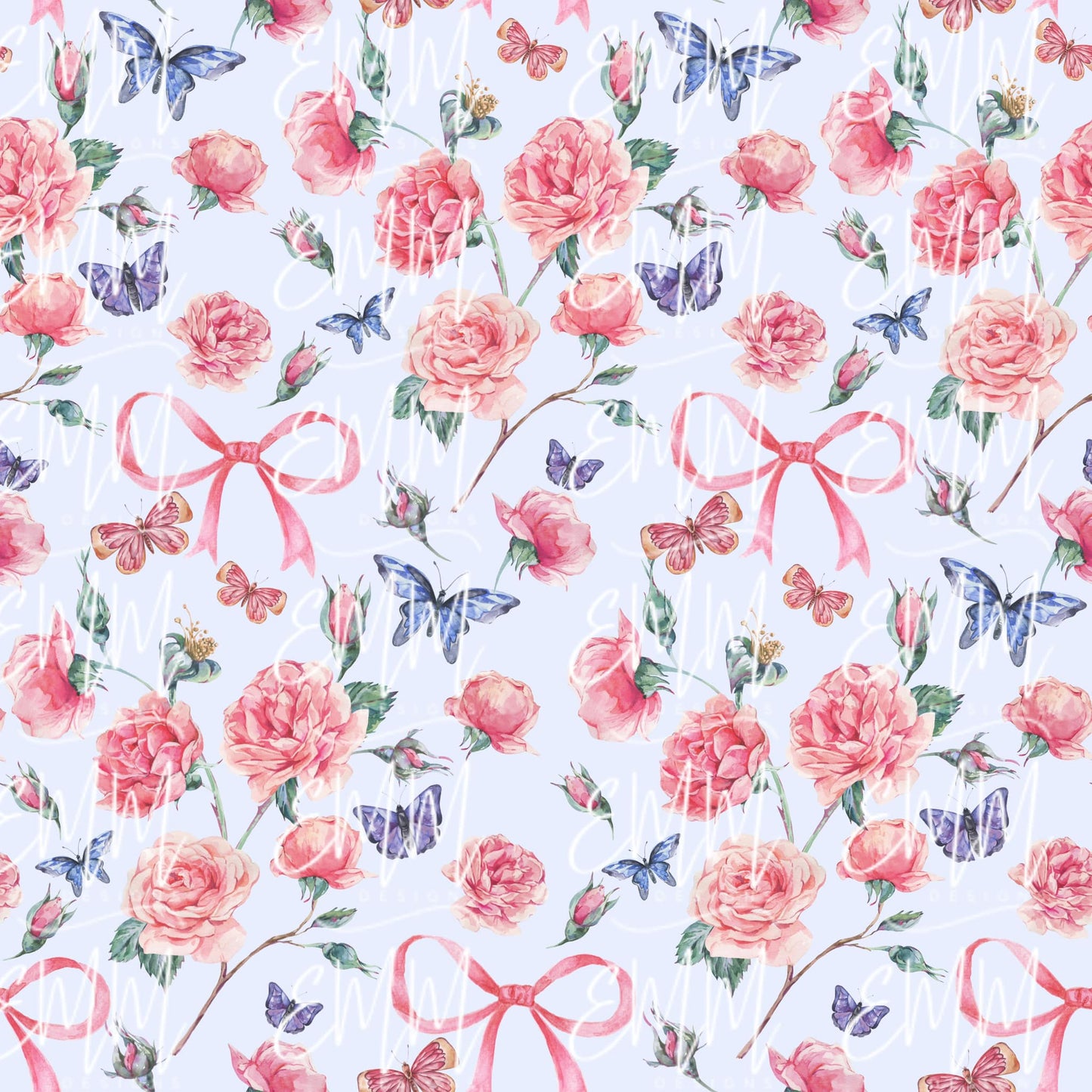 Grand Millennial & Toile – Design #7 | Seamless Digital File
