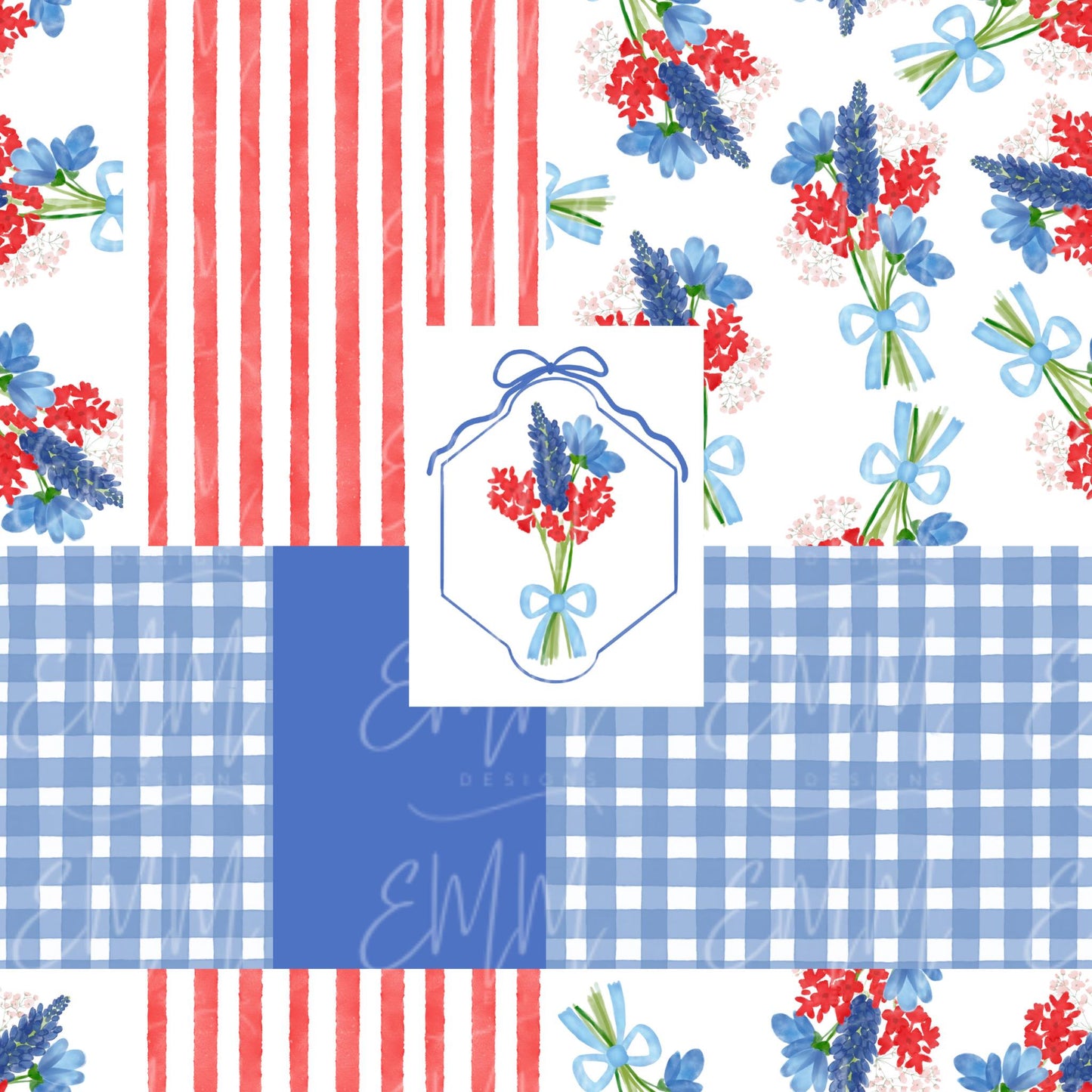 Patriotic – Design #52 | Seamless Digital File