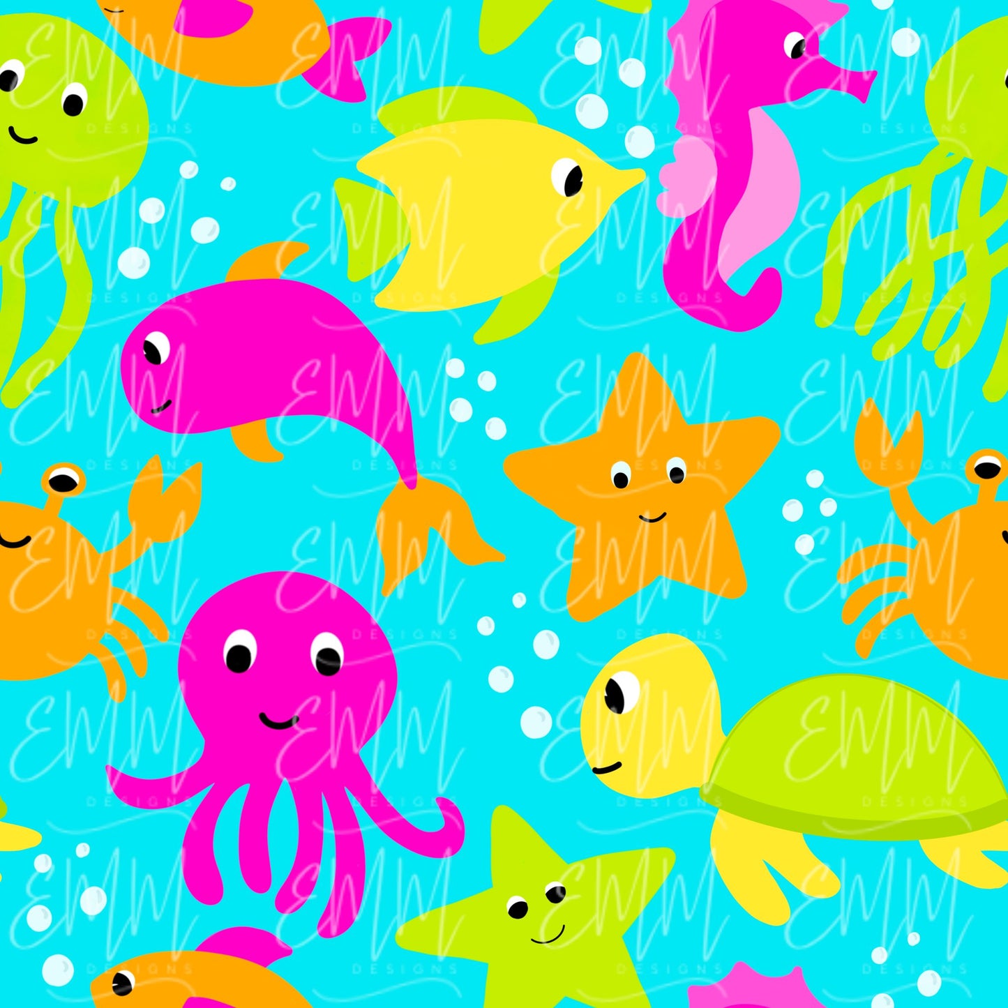 Summer Fun – Design #7 | Seamless Digital File