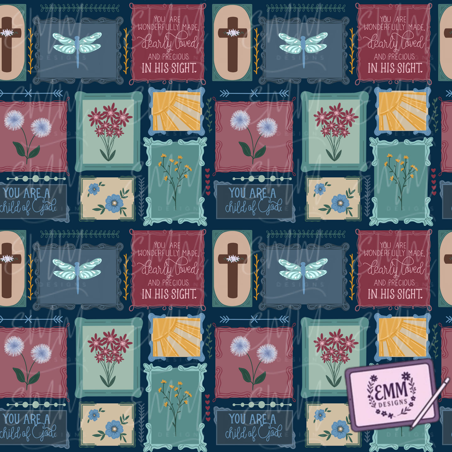 Fall – Design #3 | Seamless Digital Files