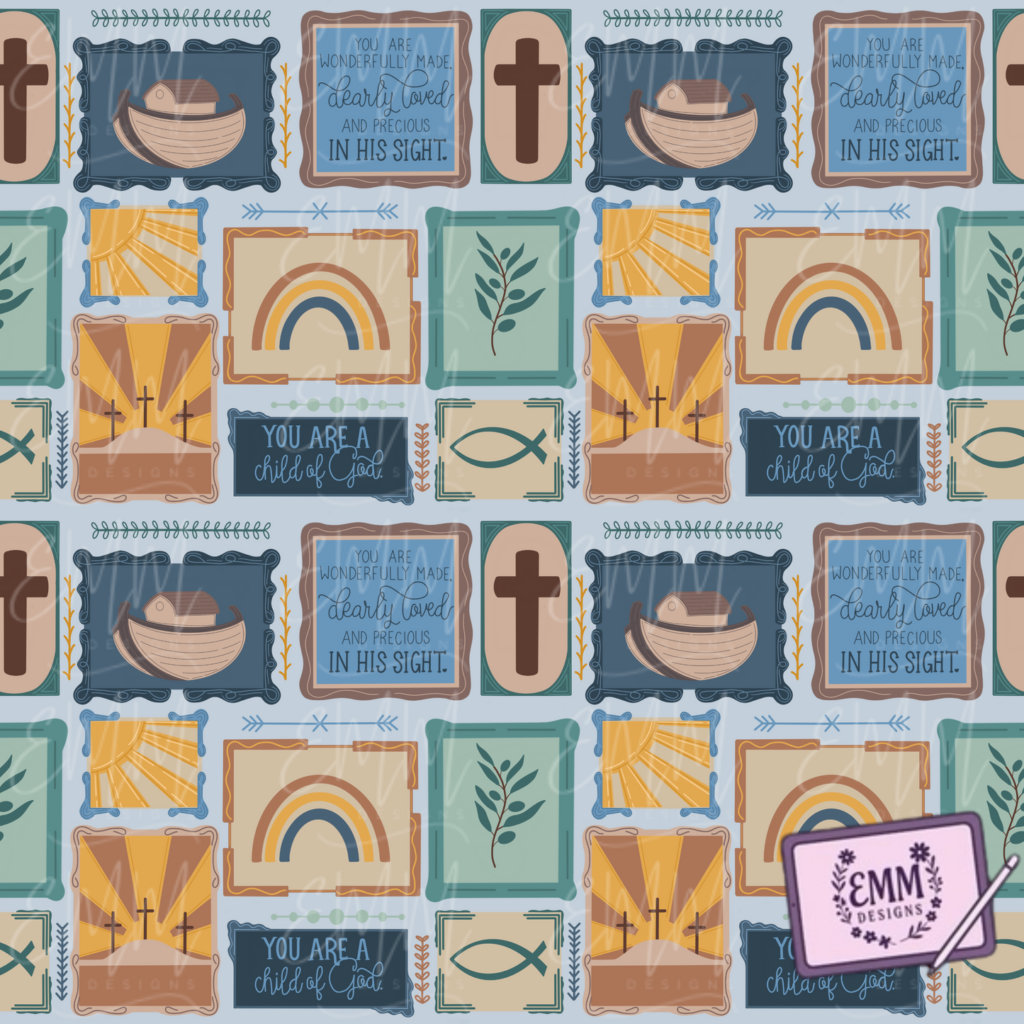 Fall – Design #2 | Seamless Digital Files