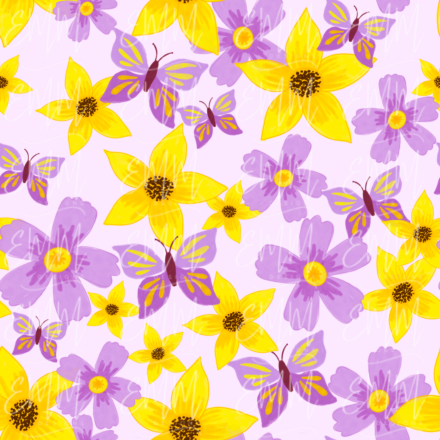 Florals – Design #24 | Seamless Digital Files