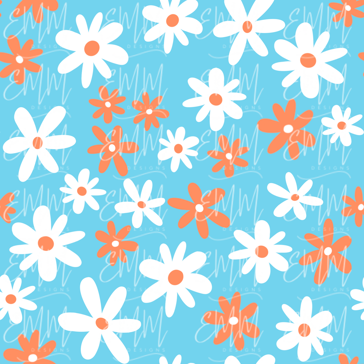 Florals – Design #7 | Seamless Digital File