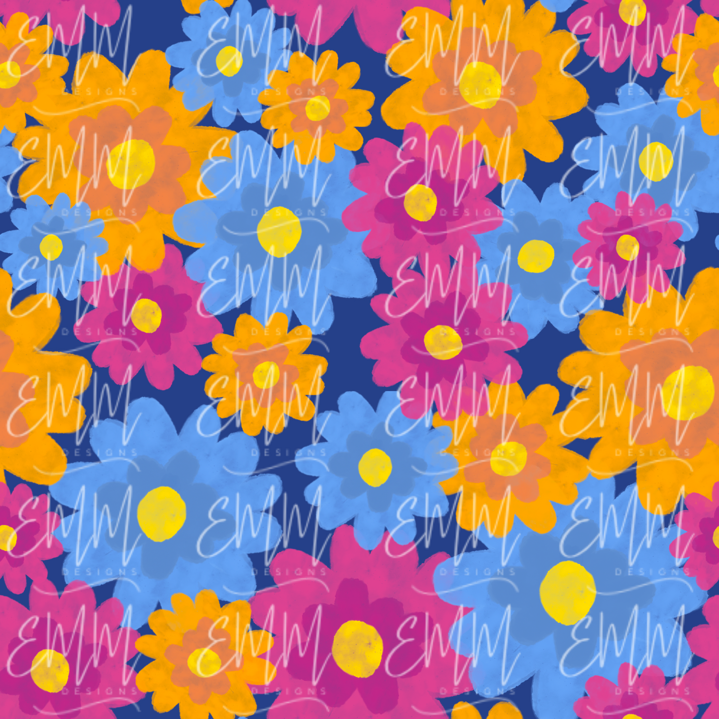 Florals – Design #9 | Seamless Digital File