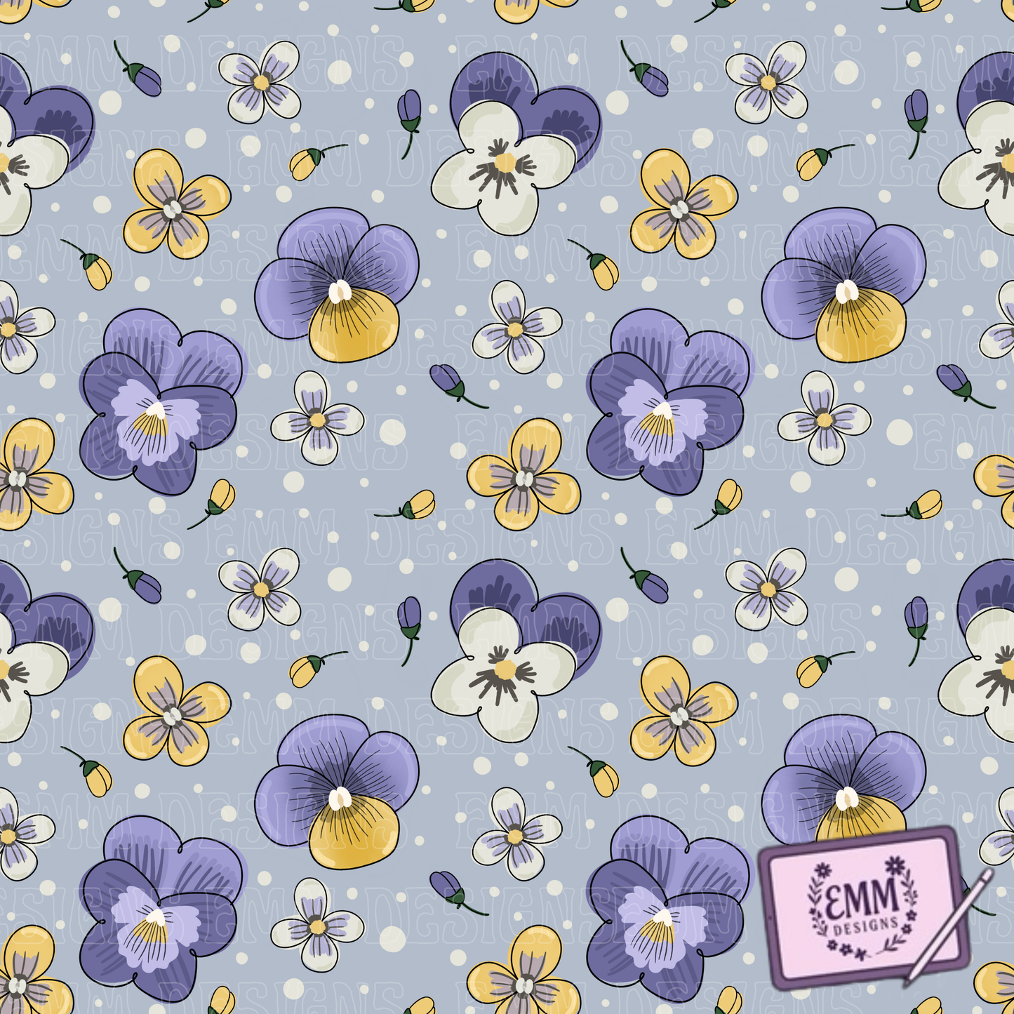 Florals – Design #41 | Seamless Digital Files