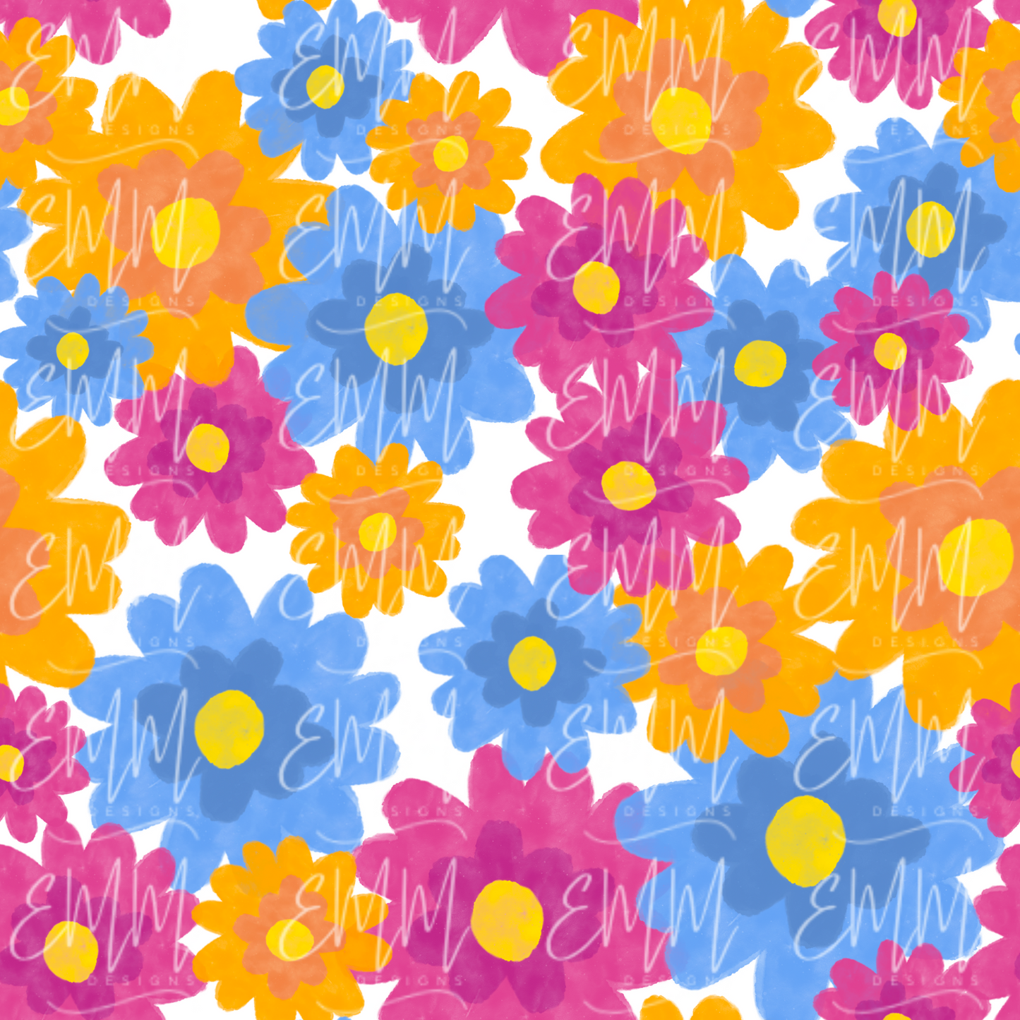 Florals – Design #8 | Seamless Digital File