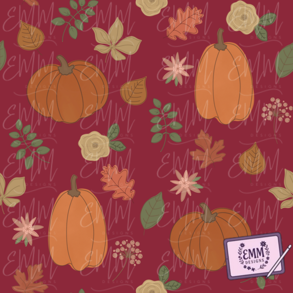 Fall – Design #25 | Seamless Digital Files