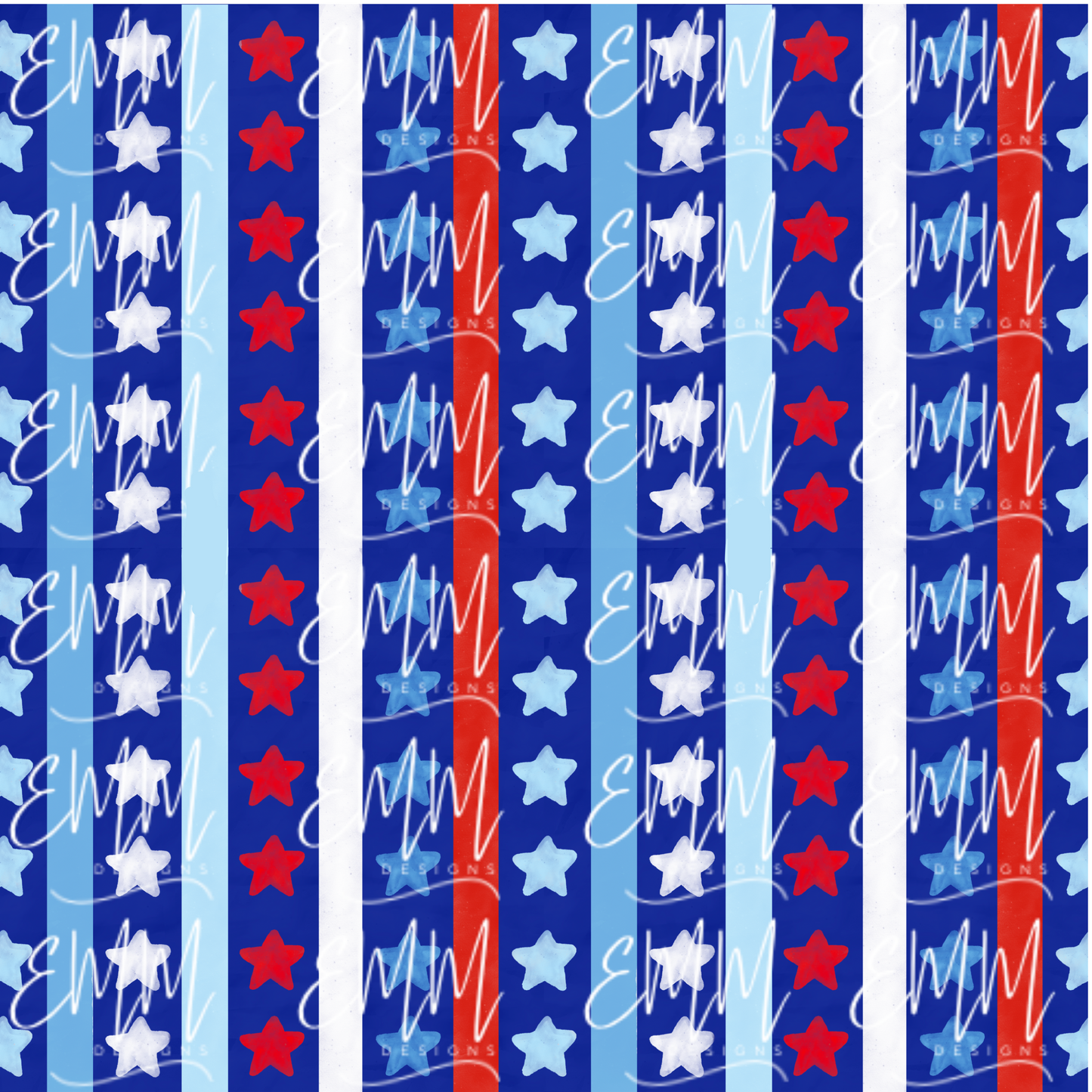 Patriotic – Design #6 | Seamless Digital File