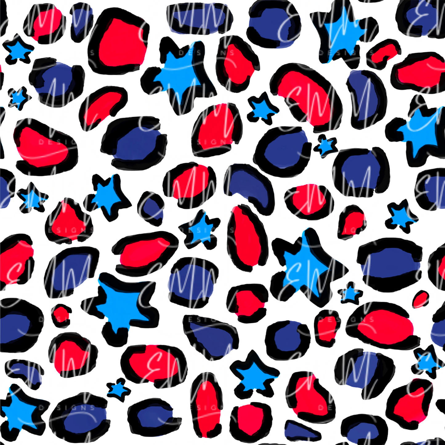 Patriotic – Design #2 | Seamless Digital File