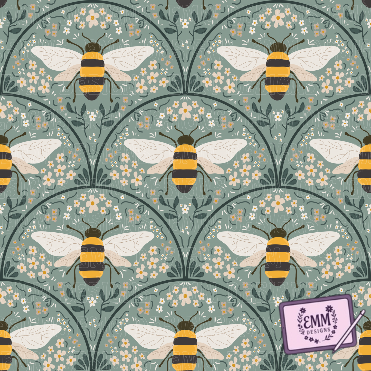 Spring – Design #43 | Seamless Digital Files