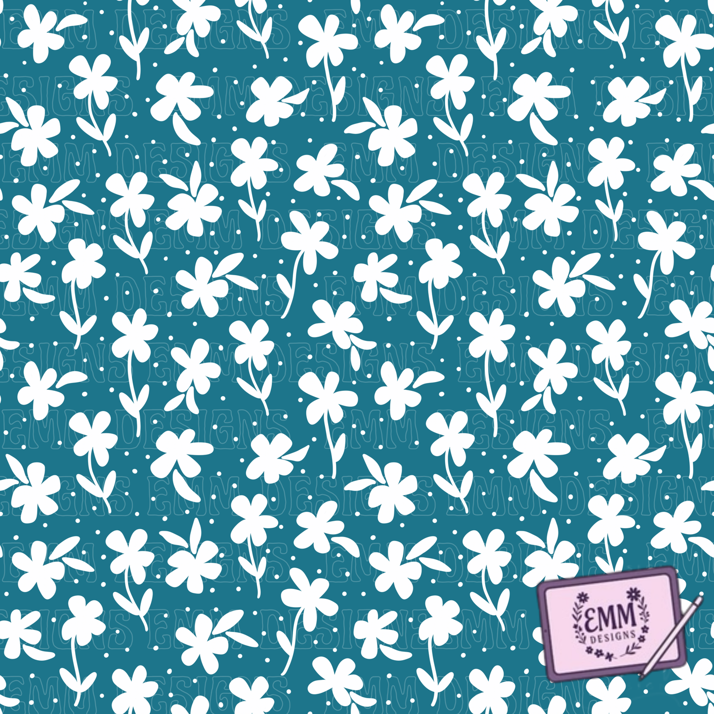 Florals – Design #48 | Seamless Digital Files