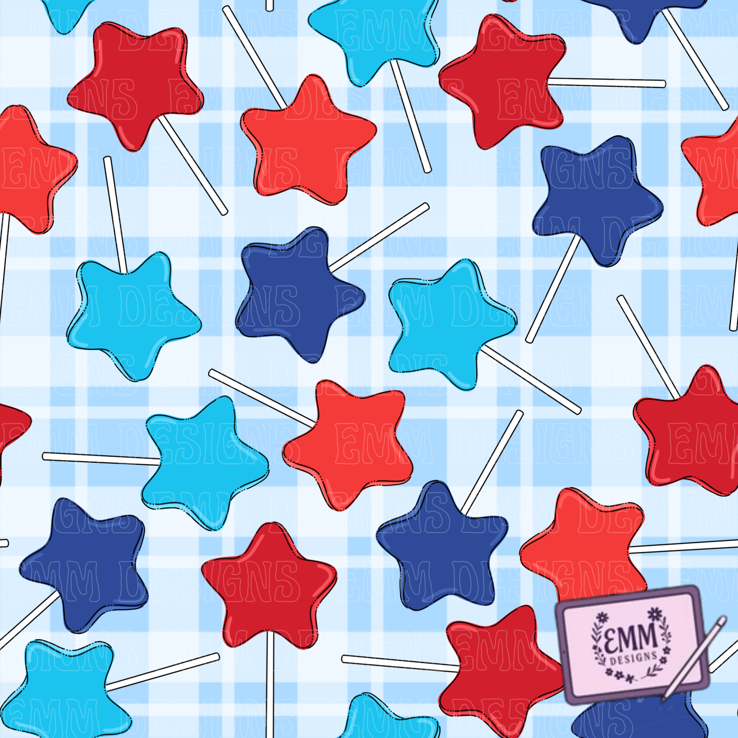 Free File Friday - Patriotic Lollipop - 2