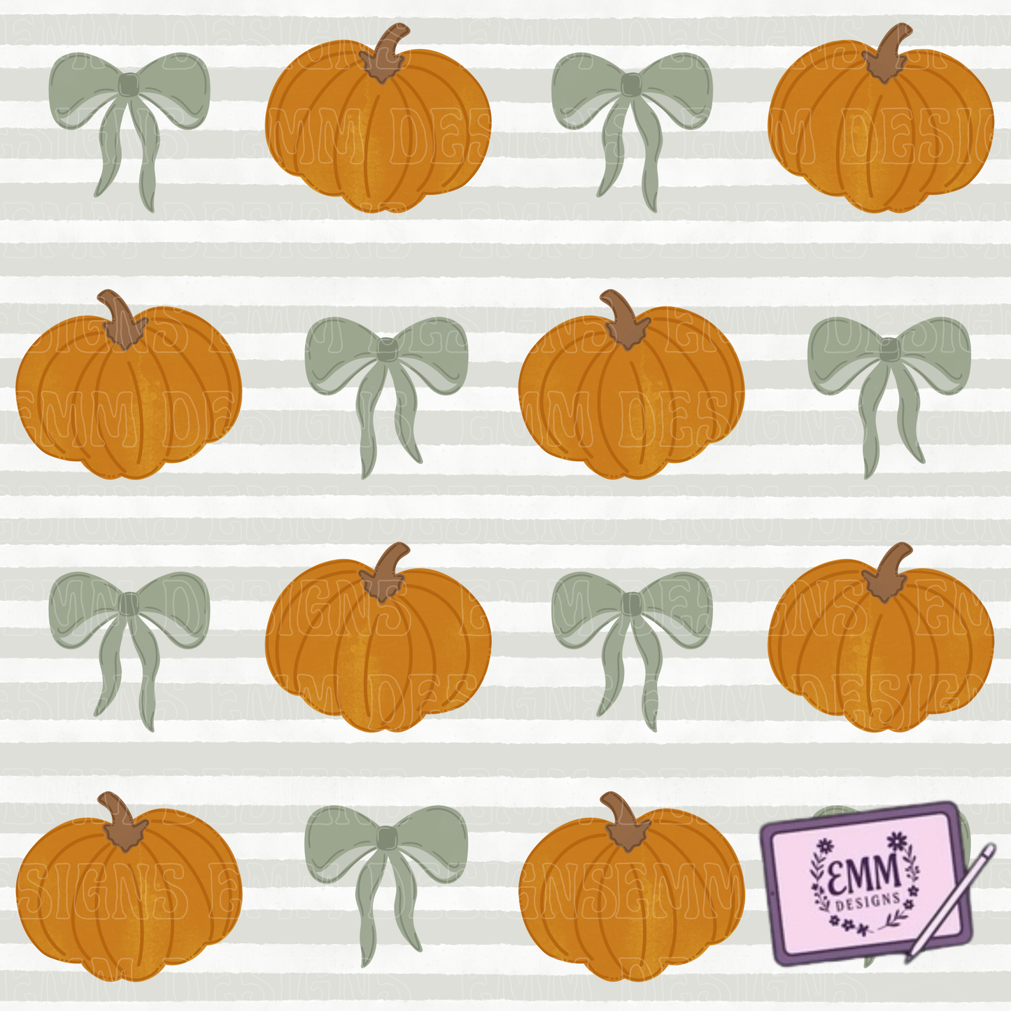 Passport Contest Free File - Pumpkins with Bows 1