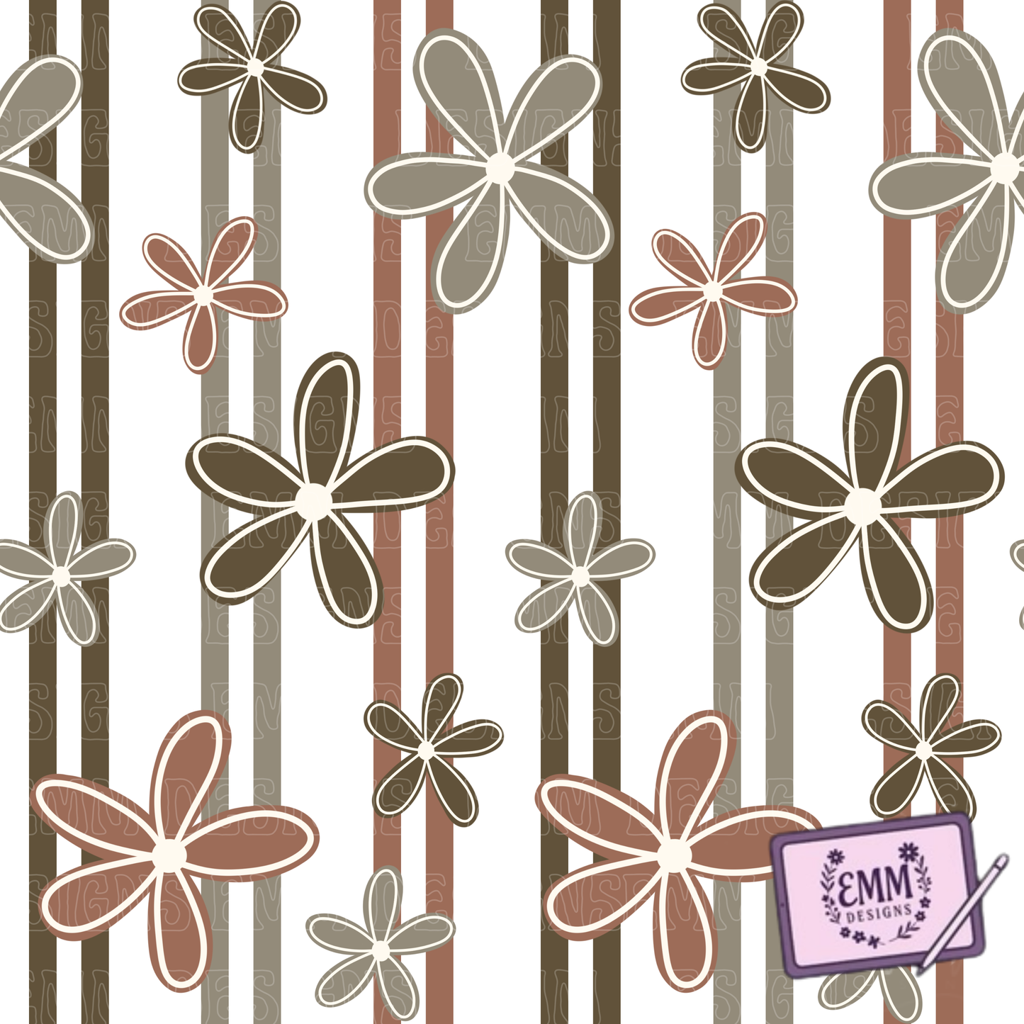 Florals – Design #77 | Seamless Digital Files