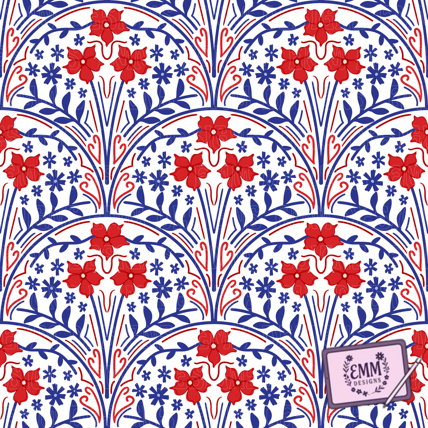 Patriotic – Design #75 | Seamless Digital File
