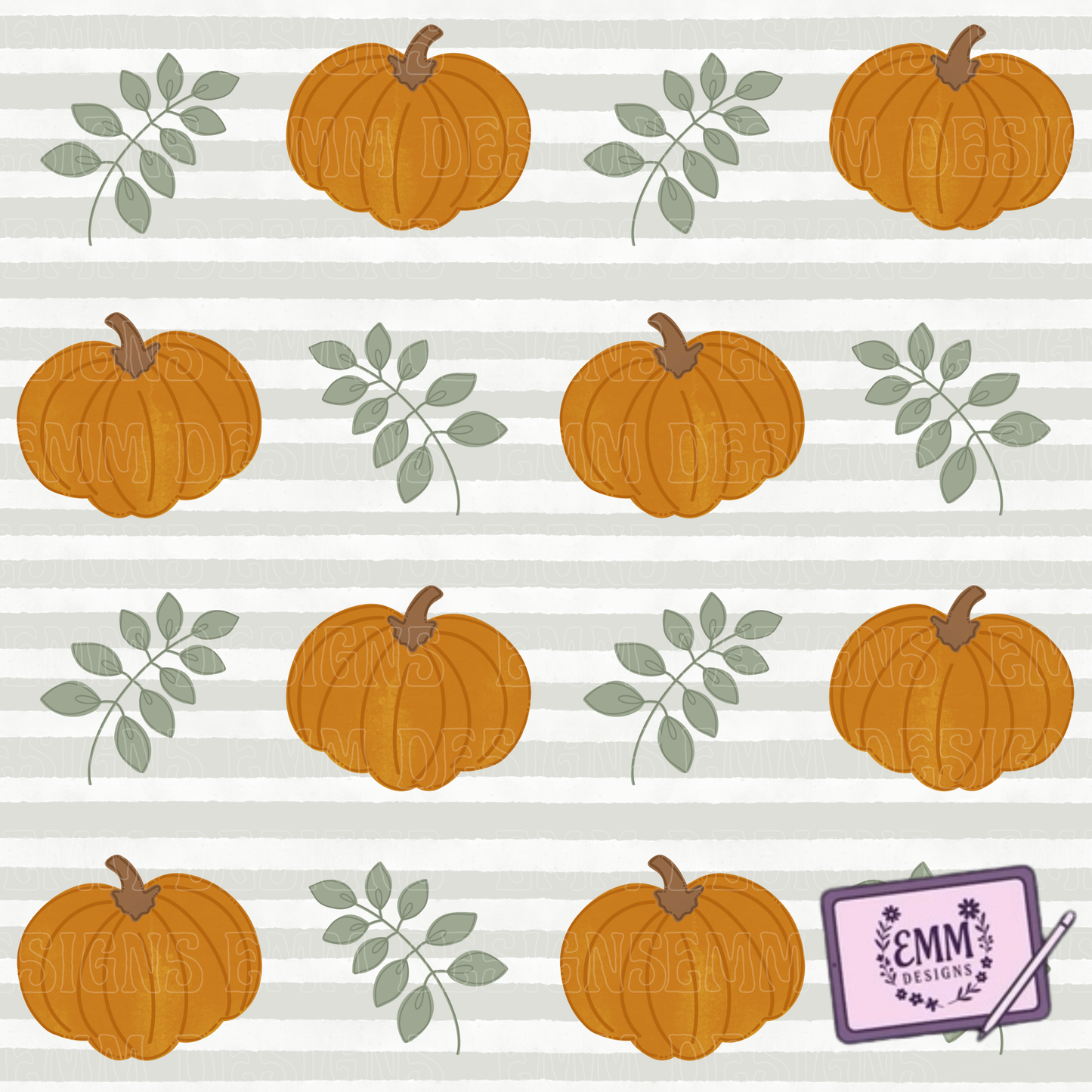 Passport Contest Free File - Pumpkins with Leaves