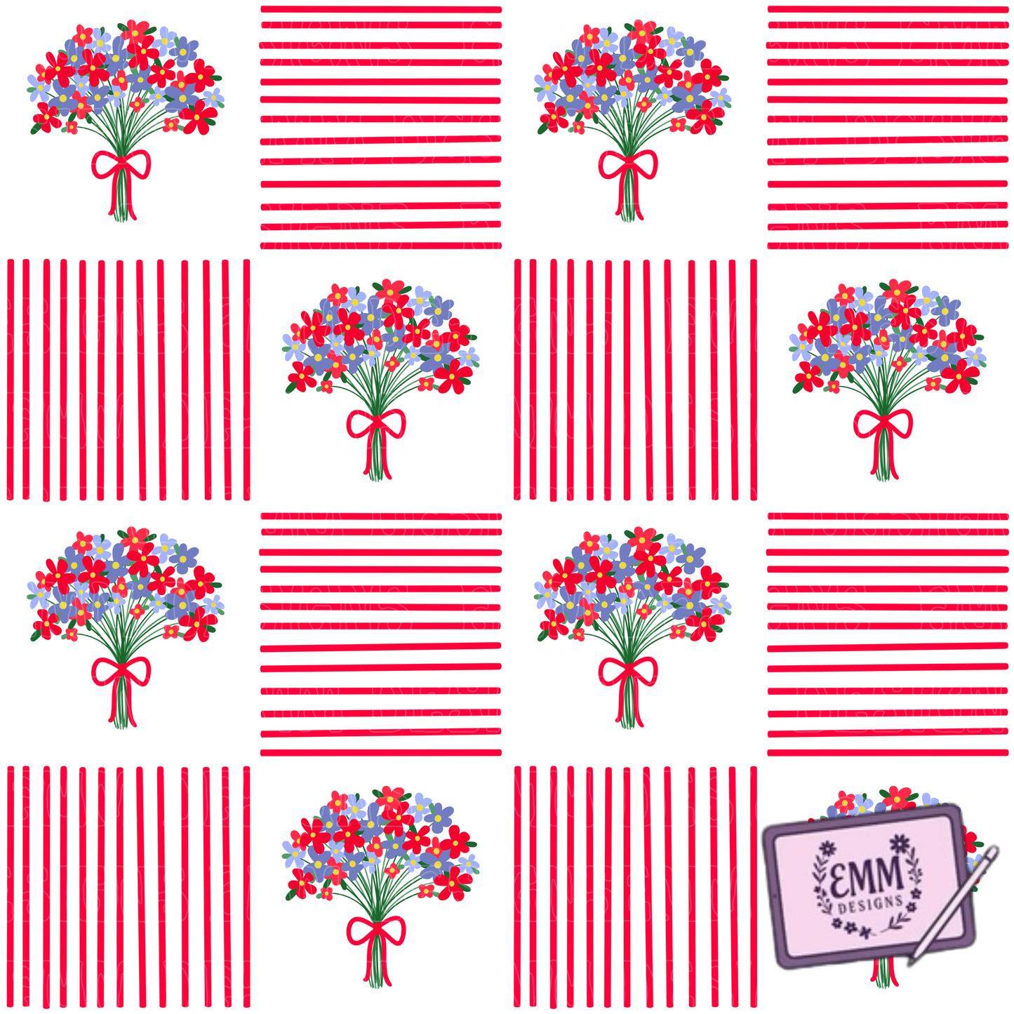 Patriotic – Design #76 | Seamless Digital File