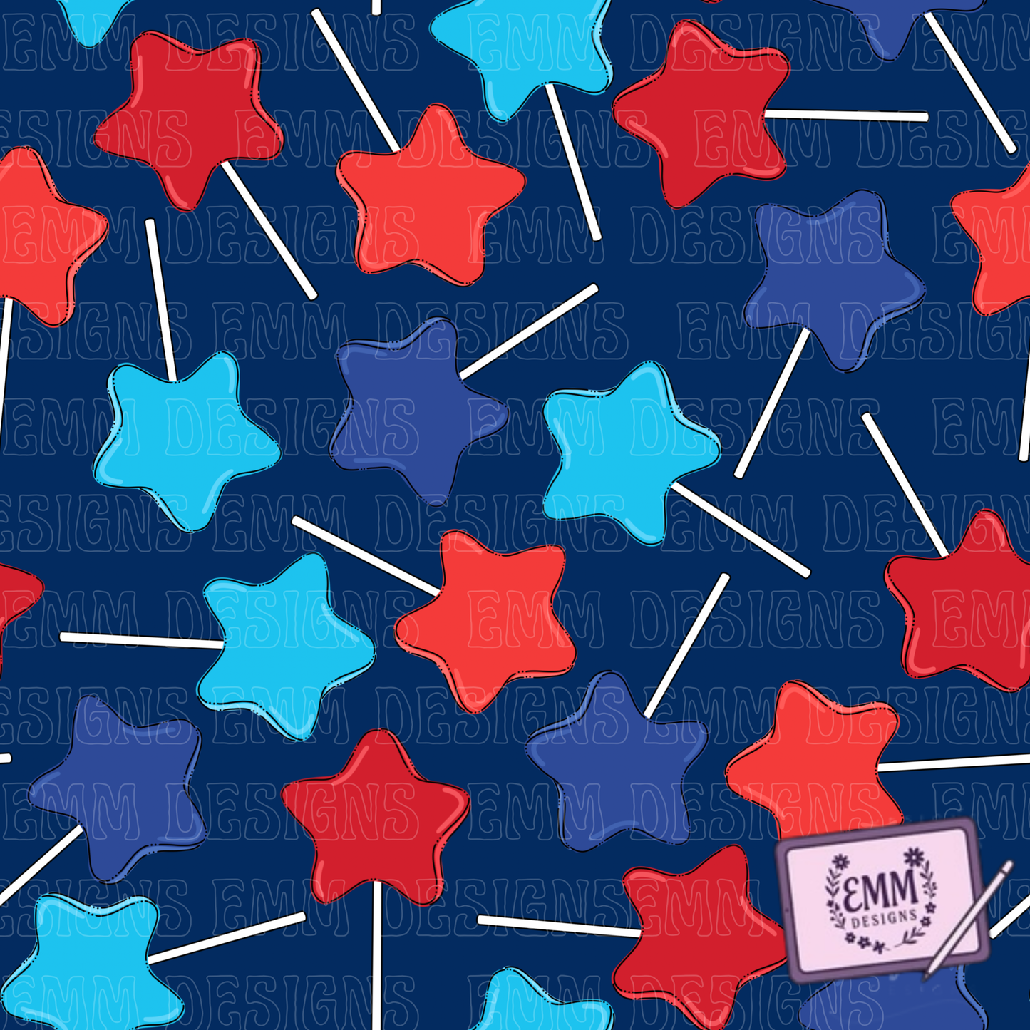 Free File Friday - Patriotic Lollipop - 5