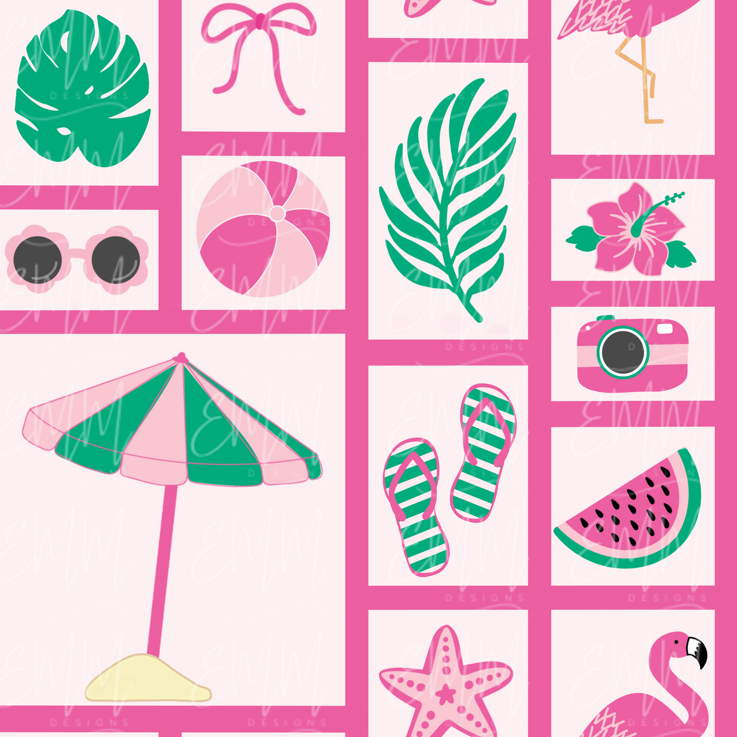 Summer Fun – Design #53 | Seamless Digital File