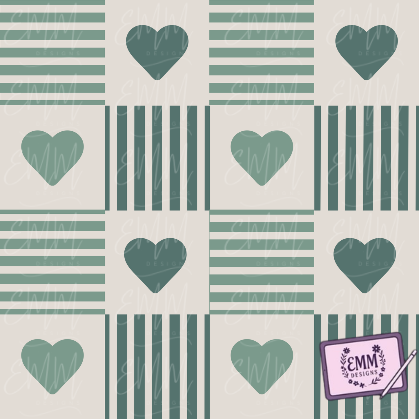 Valentine – Design #9 | Seamless Digital Files