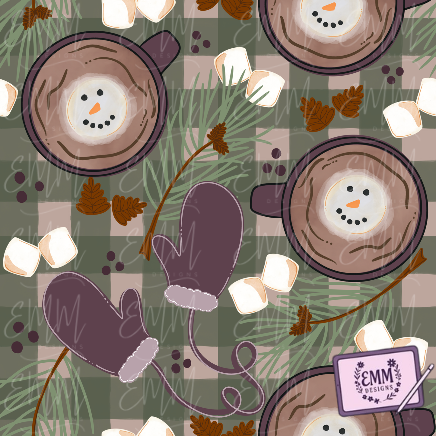 Free File Friday - Hot Cocoa - Design #32
