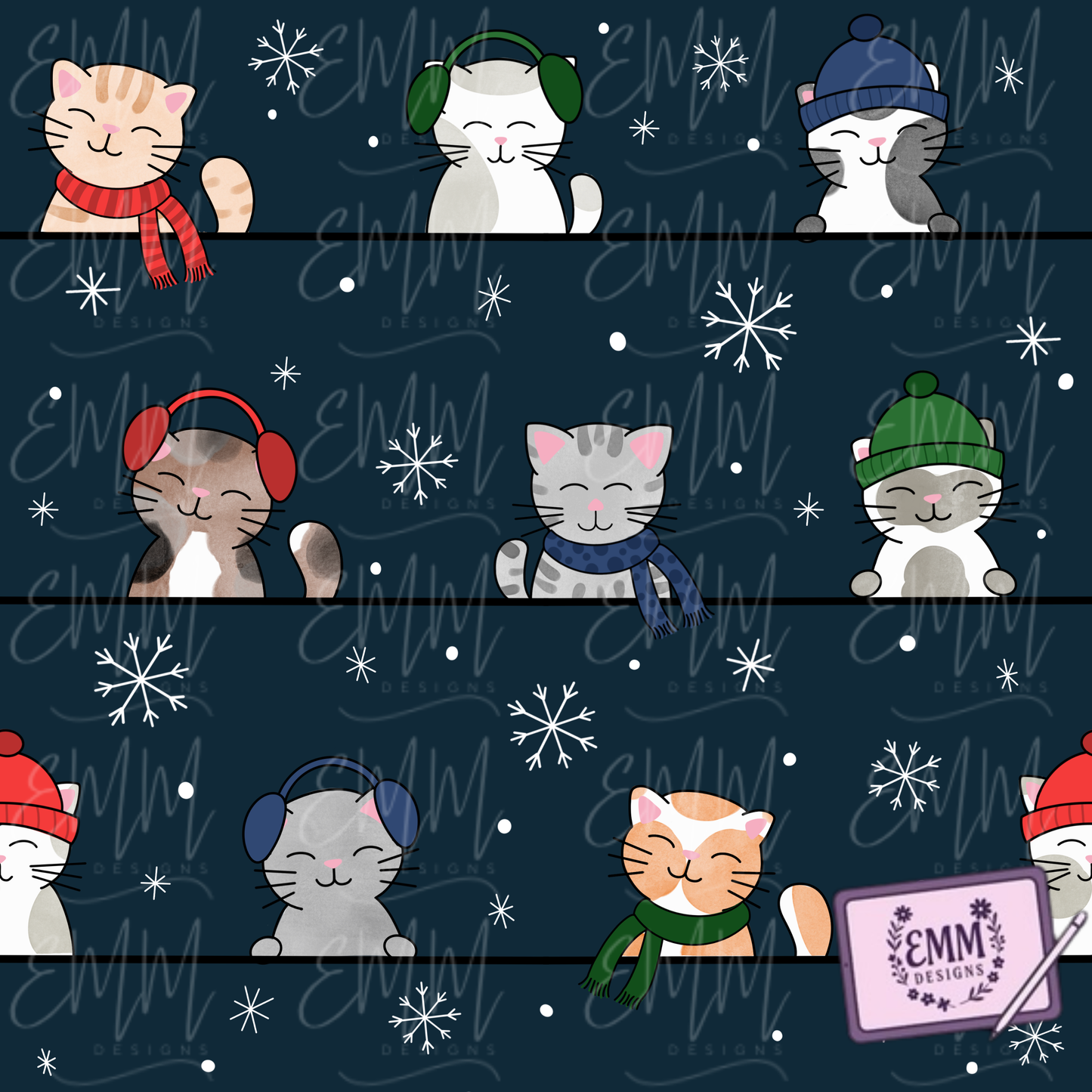 Christmas – Design #58 | Seamless Digital Files