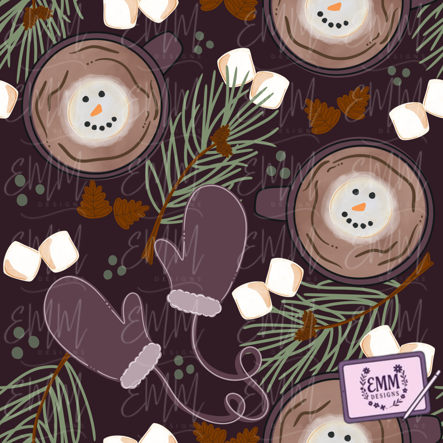 Free File Friday - Hot Cocoa - Design #37