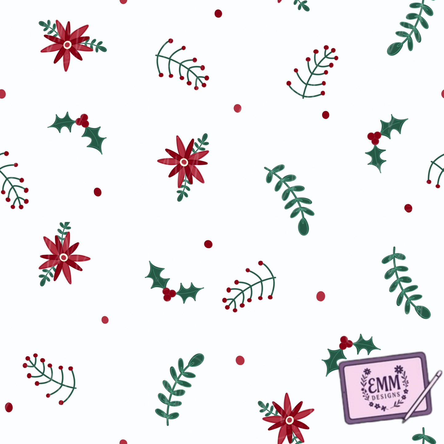 Christmas – Design #8 | Seamless Digital Files