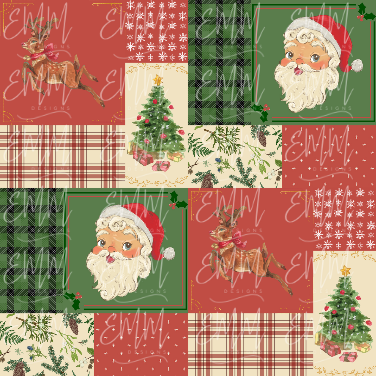 Christmas – Design #29 | Seamless Digital Files