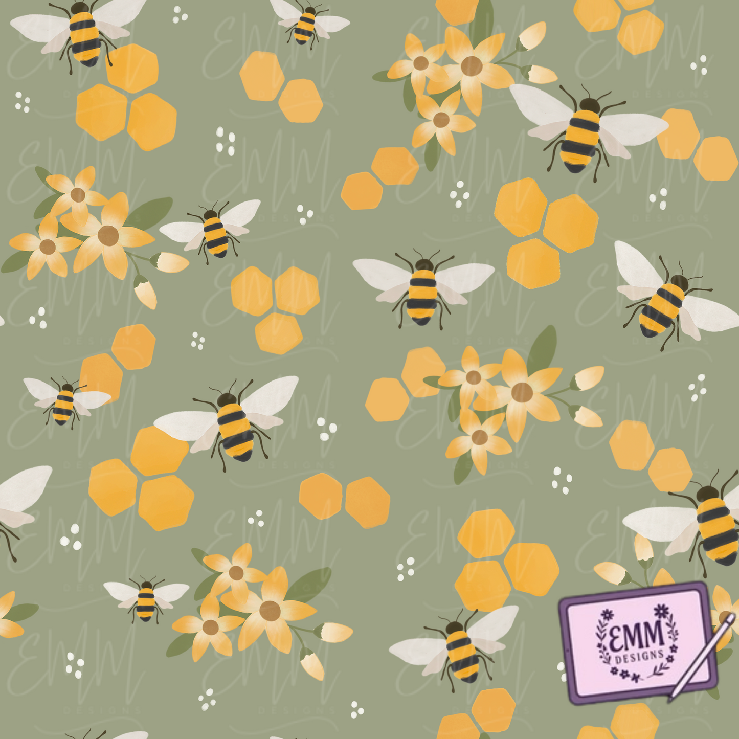 Free File Friday - Bees Sage