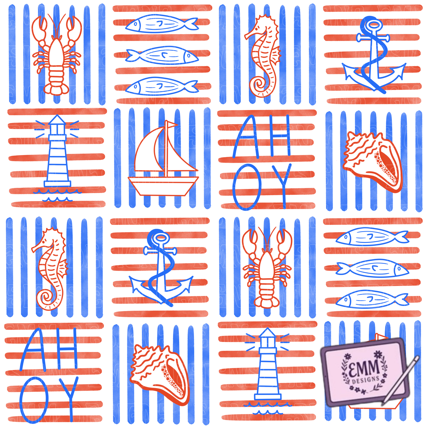 Summer Fun – Design #65 | Seamless Digital File
