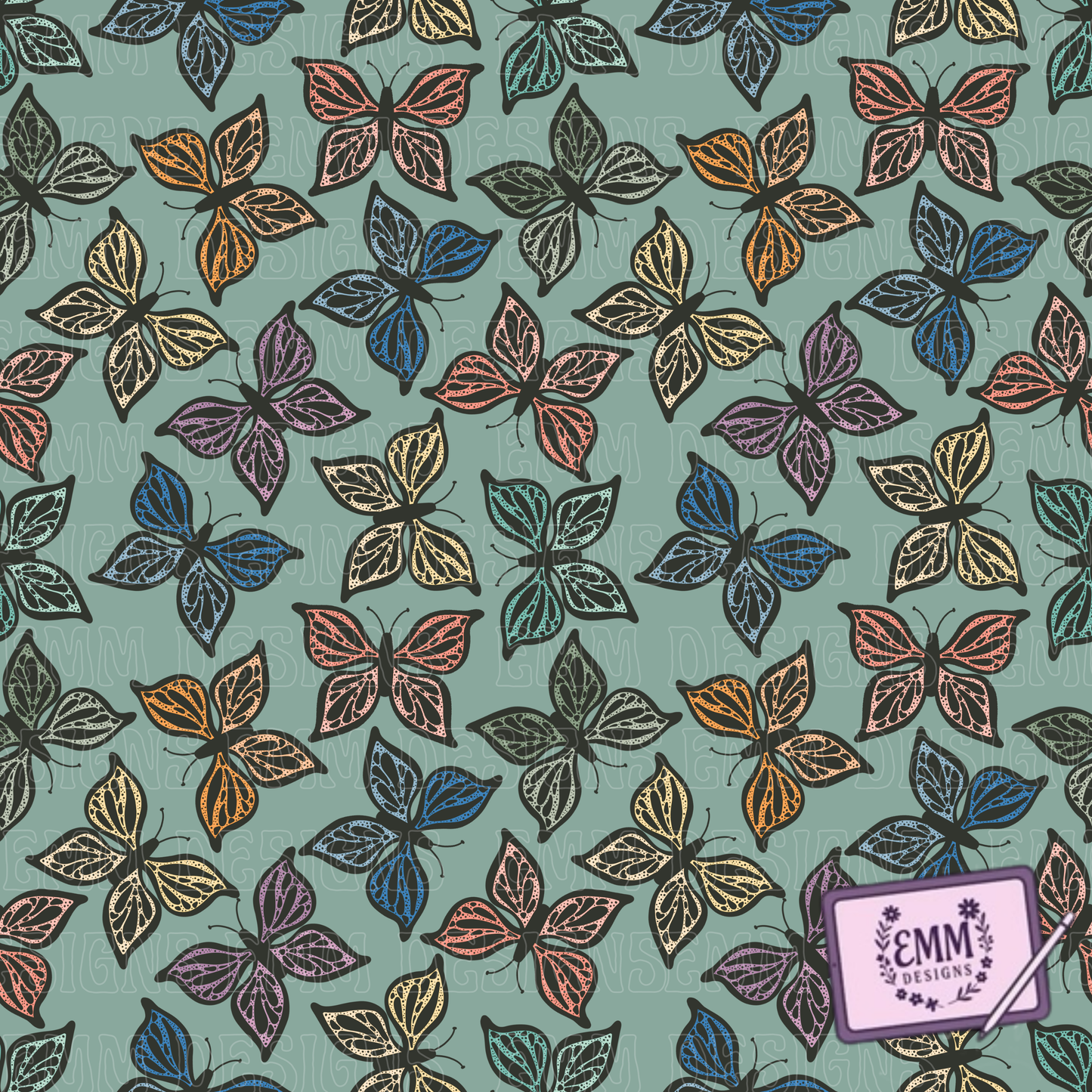 Spring – Design #48 | Seamless Digital Files