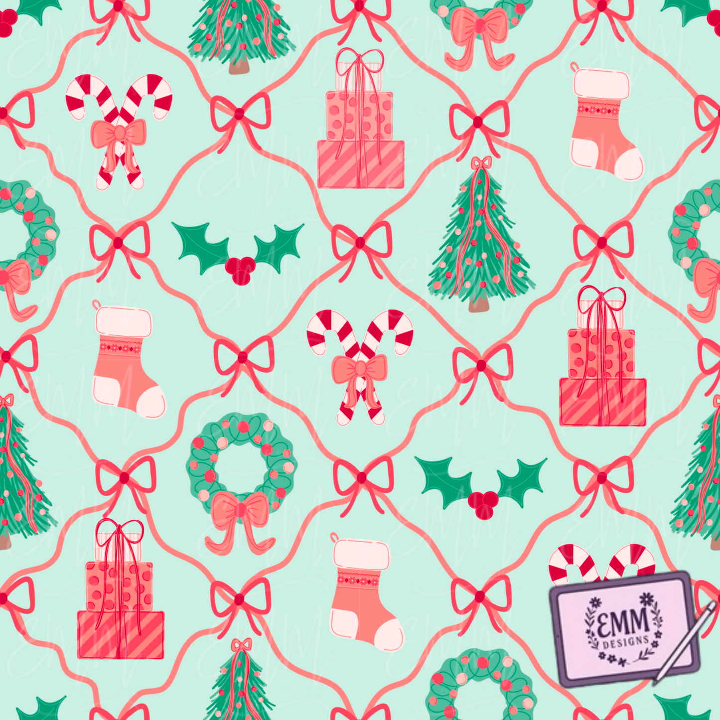 Christmas – Design #3 | Seamless Digital Files