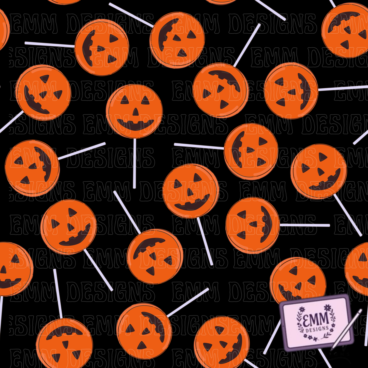 Halloween – Candy - Design #1 | Seamless Digital Files (Copy)
