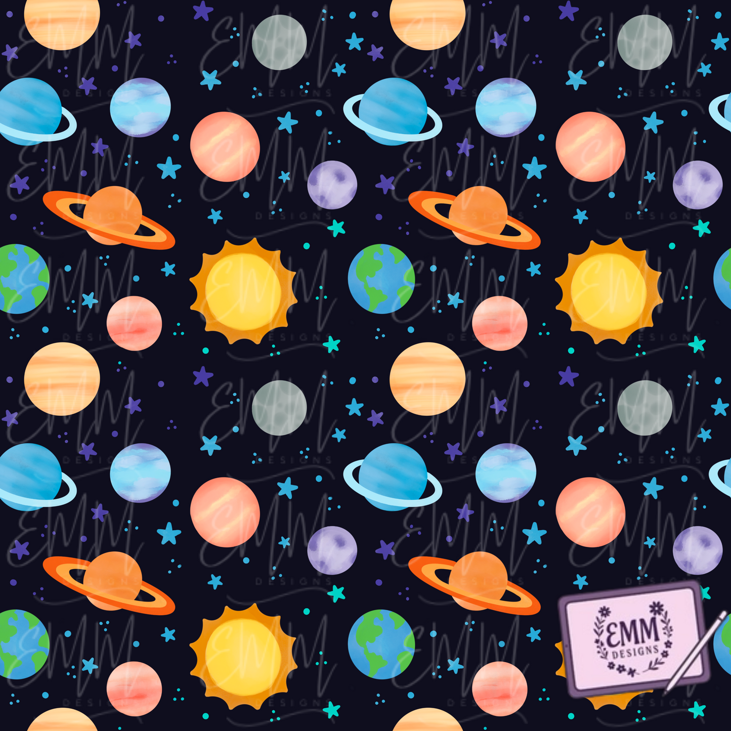 Back to School – Design #30 | Seamless Digital Files