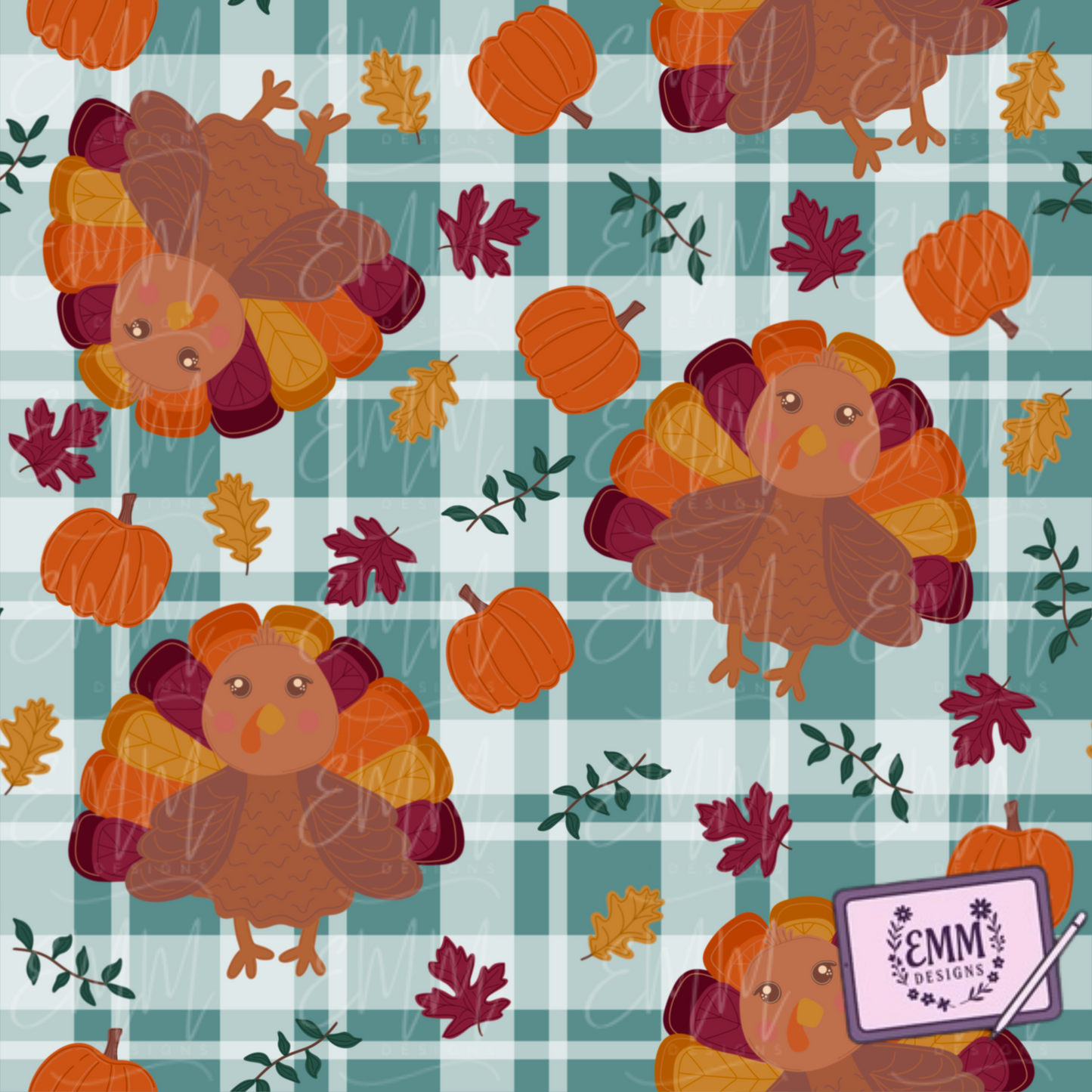 Free File Friday - Cutesy Turkey - Design #26