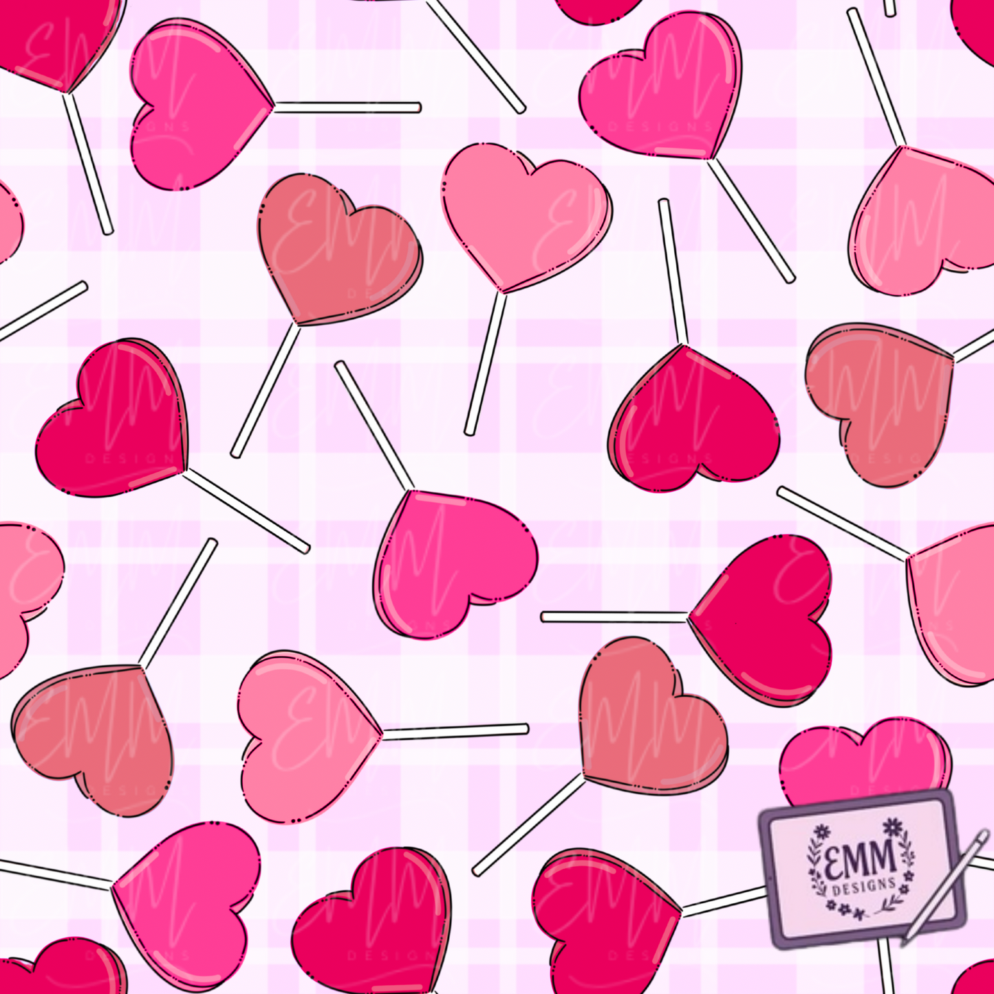 Free File Friday - Heart Lollipop - Design #58