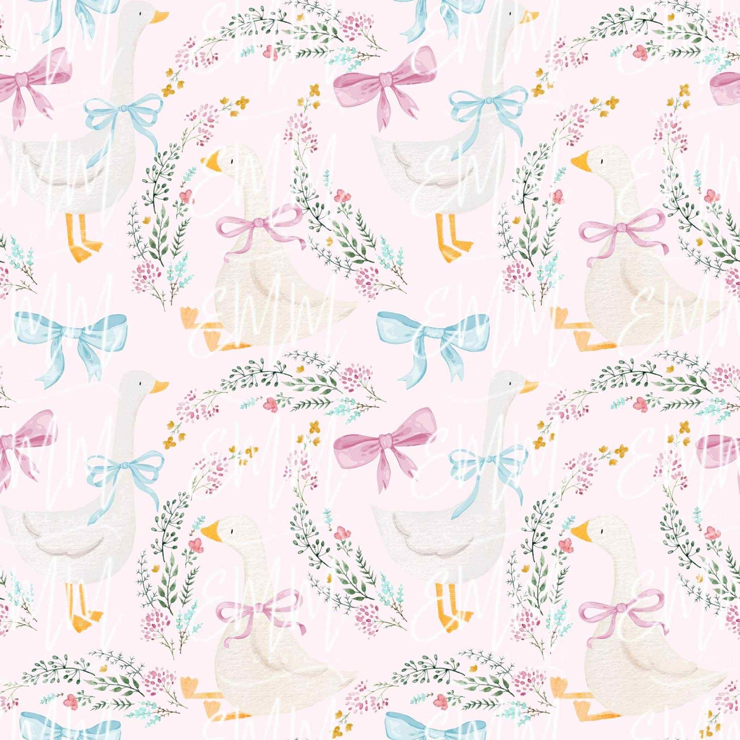 Grand Millennial & Toile – Design - Goose | Seamless Digital File (Copy)