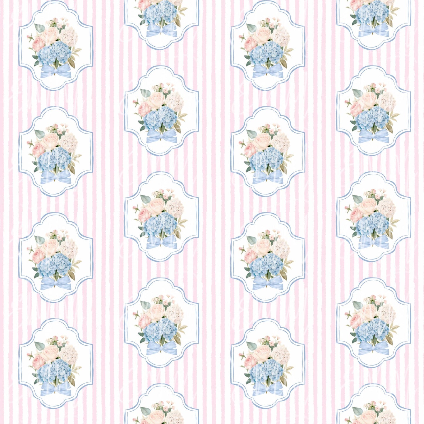 Grand Millennial & Toile – Design #10 | Seamless Digital File