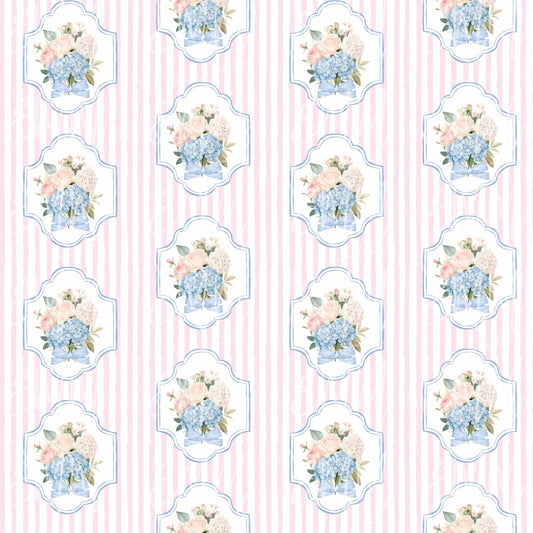 Grand Millennial & Toile – Design #10 | Seamless Digital File
