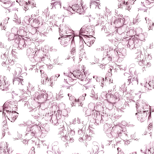 Grand Millennial & Toile – Design #2 | Seamless Digital File