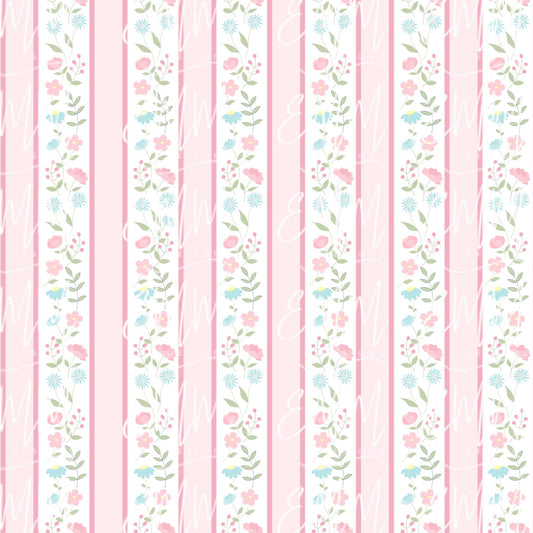 Grand Millennial & Toile – Design #16 | Seamless Digital File