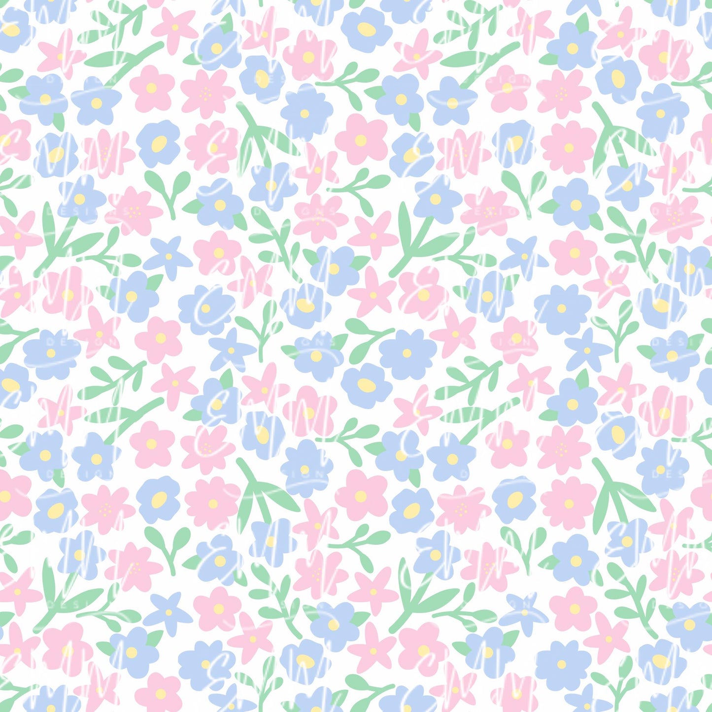 Grand Millennial & Toile – Design #17 | Seamless Digital File
