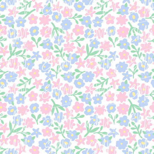 Grand Millennial & Toile – Design #17 | Seamless Digital File