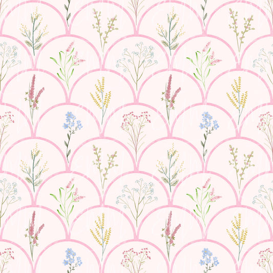 Grand Millennial & Toile – Design #12 | Seamless Digital File