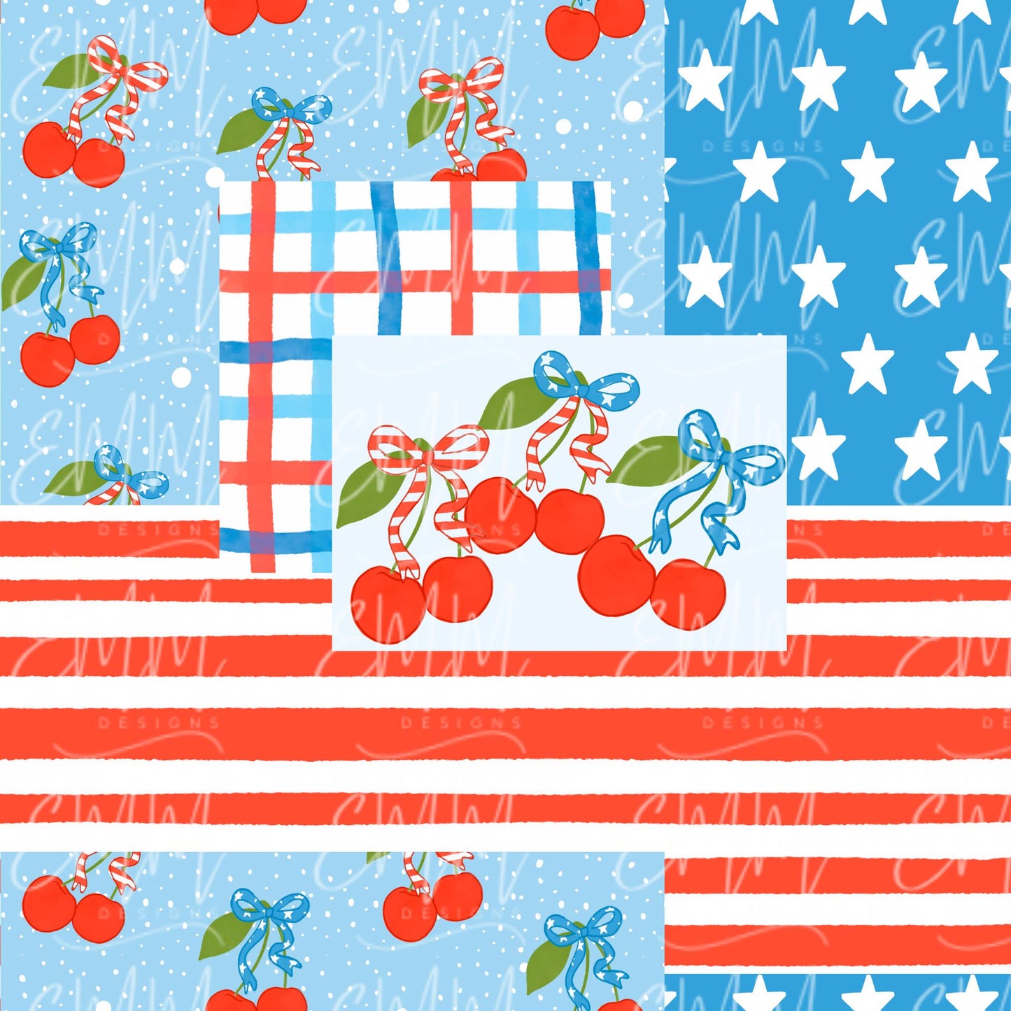Patriotic – Design #43 | Seamless Digital File