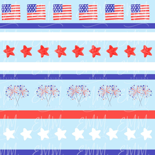 Patriotic – Design #65 | Seamless Digital File