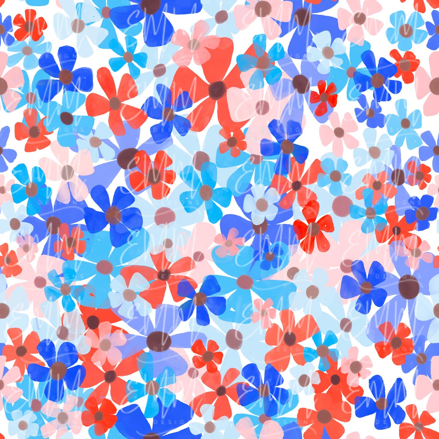 Patriotic – Design #37 | Seamless Digital File