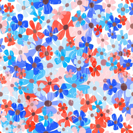 Patriotic – Design #37 | Seamless Digital File