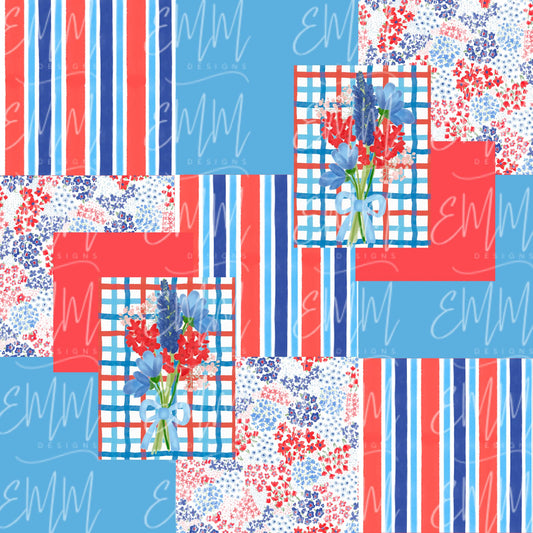 Patriotic – Design #53 | Seamless Digital File
